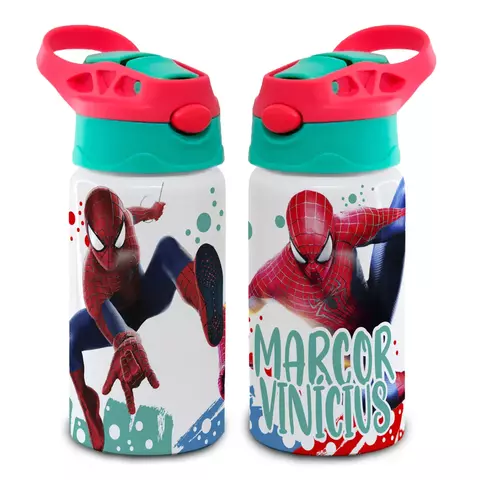 Garrafa Tumbler Térmica 350ml - HOMEM ARANHA - comprar online