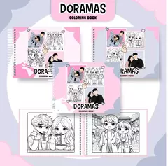 Livro para colorir - Doramas - comprar online