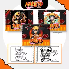 Livro para colorir Naruto - comprar online