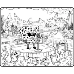 Livro para colorir Bob Esponja - loja online