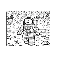 Livro para colorir Roblox na internet