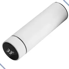 Garrafa Branca Inox Térmica 400ml com Infusor - comprar online