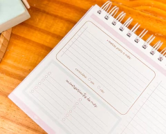 Planner Duo A5 - Semanal e Mensal - Jordana na internet