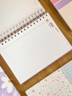 Agenda CINZA QUEIMADO - loja online