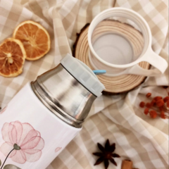 Garrafa térmica Floral - comprar online