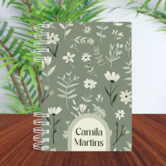 Agenda Verde Flowers