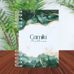 Agenda Mármore Verde