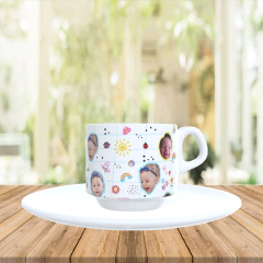 xícara rostinhos com pires 180ml na internet