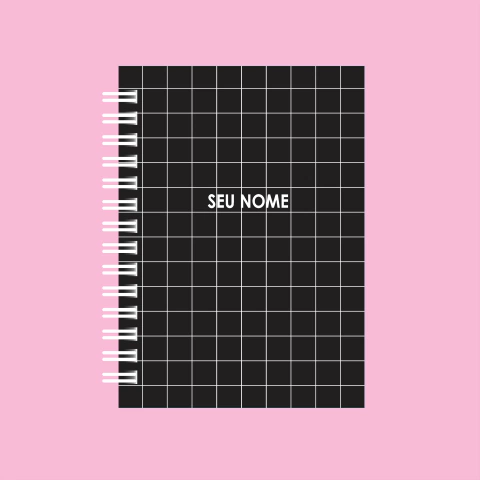 Caderno Colegial - Preto - comprar online