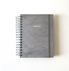 Caderno CINZA QUEIMADO - comprar online