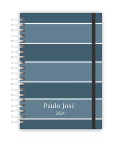 AGENDA LISTRADO AZUL