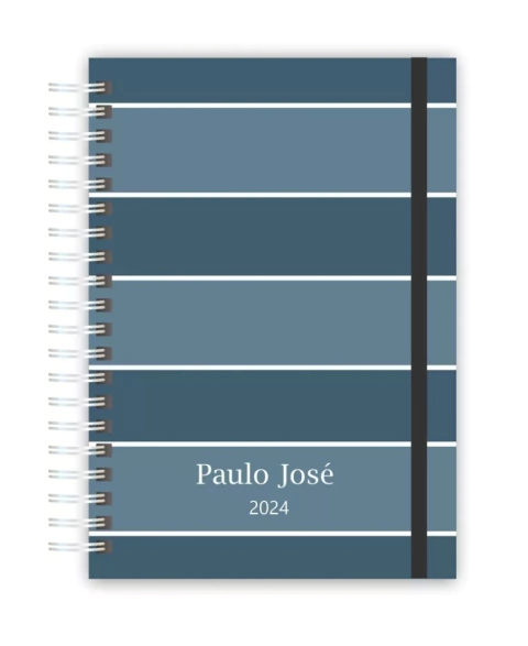 AGENDA LISTRADO AZUL