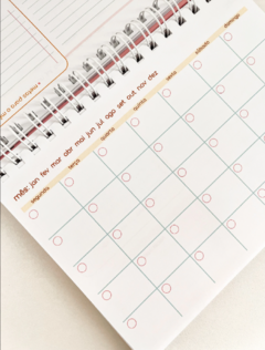 Planner Duo A5 - Semanal e Mensal - - Pequeno Detalhe