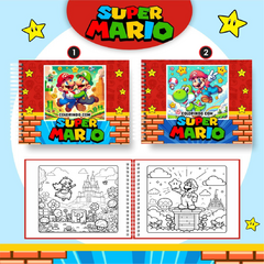 Livro para colorir Super Mario - comprar online