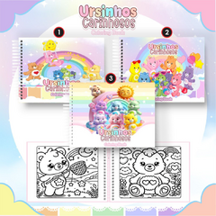 Livro para colorir Ursinhos Carinhosos - comprar online