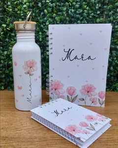 KIT FLORAL ROSA