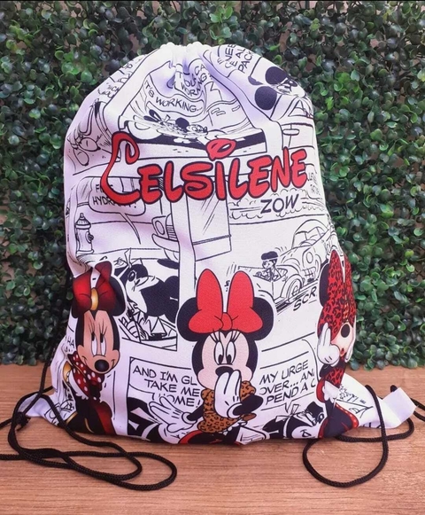 Mochila Saco - Minnie