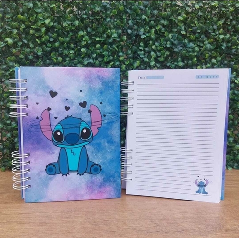 Caderno A5 - Stitch