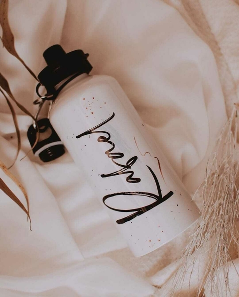 Squeeze Alumínio com 2 tampas 500ml -