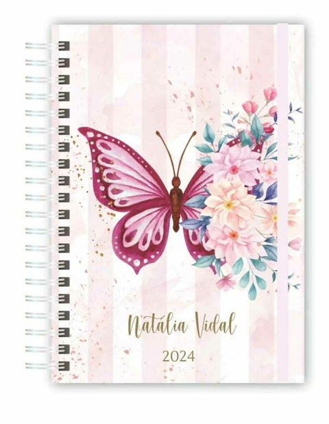 Agenda Borboleta Rosa - 2026 - comprar online