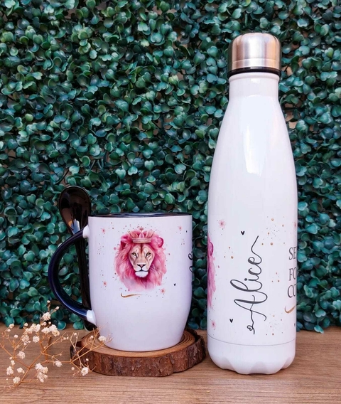 KIT Leão ROSA