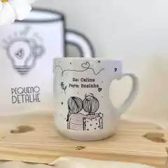 Caneca Cerâmica - Esse café é um abraço quando eu não estiver por perto - comprar online
