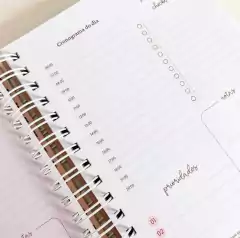 Planner Diário com versículos A5 - loja online