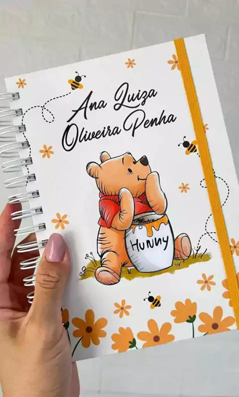 Planner Diário com versículos A5