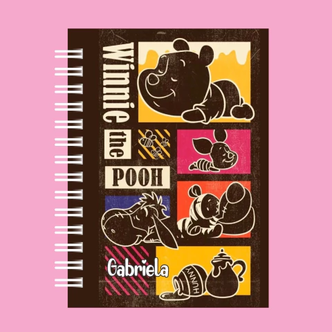 Caderno Turma do Ursinho Pooh - comprar online