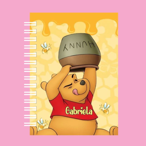 Caderno Pooh Pote de Mel - comprar online