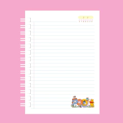 Caderno Tigrão e Pooh na internet