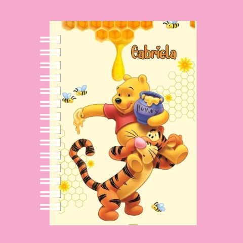 Caderno Tigrão e Pooh - comprar online
