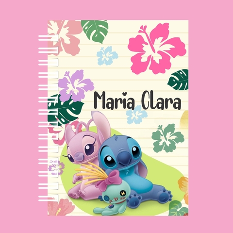 Caderno Stitch e Angel - comprar online
