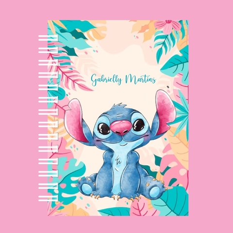 Caderno Stitch Paradisíaco - comprar online