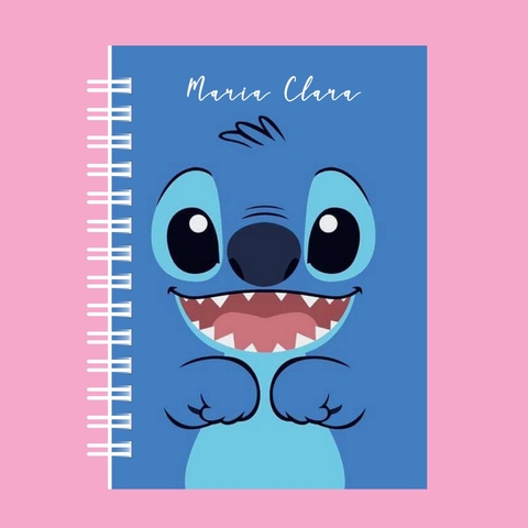 Caderno Stitch Azul - comprar online