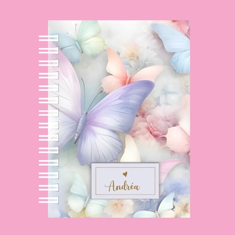 Caderno Borboleta Lilás - comprar online