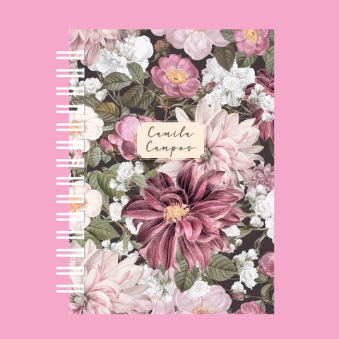 Caderno Floral - comprar online