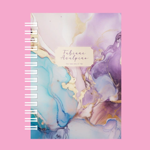 Caderno Aquarela Colorido - comprar online