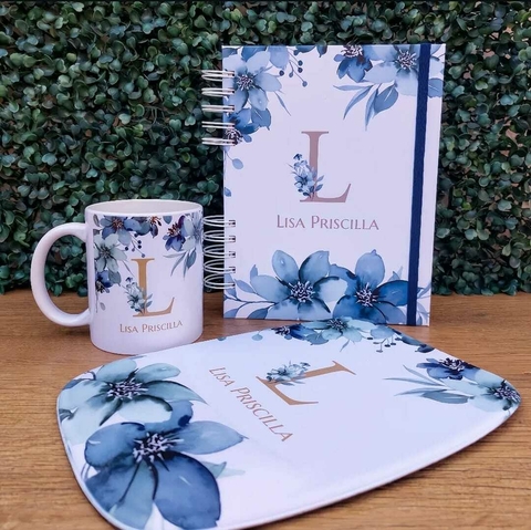 Kit Floral - Caderno A5