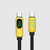 Cabo USB C de Silicone Líquido 240W com Display de LED na internet