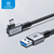 Cabo USB com conector USB-C e USB 3.0, marca Hagibis.