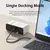 Imagem do Docking Station com Carregador GaN 100W