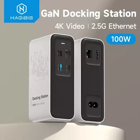 Docking Station com Carregador GaN 100W - comprar online