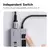 Docking Station 2.0 Multi USB-C com Display de LED