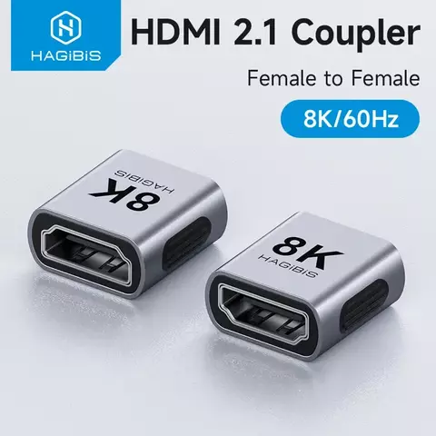 Adaptador HDMI 2.1 8K Fêmea para Fêmea