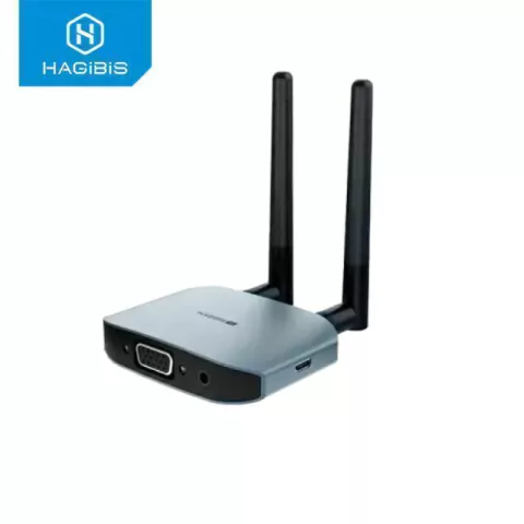 Receptor De Vídeo HDMI Wireless Sem Fio 50 Metros 5Ghz G6W Hagibis