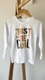 REMERA KAI JERSEY - BLANCA JUST BE COOL OK