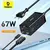 Carregador Rápido 67W GaN5 Pro e Hub USB C