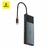 HUB USB C 10 em 1 120Hz com Botão