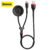 Cabo 2 em 1 USB para USB Tipo C + Carregador para Smart Watch Baseus